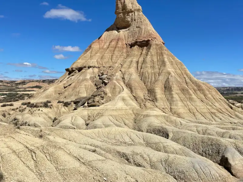 Cabezo de Castildetierra en las Bardenas Reales, en Navarra