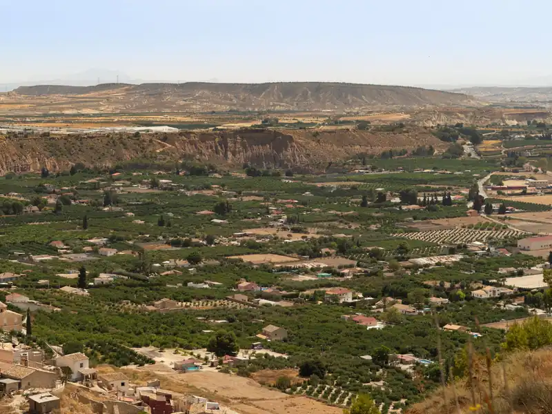 Campos y huertas de Mula, en la Región de Murcia