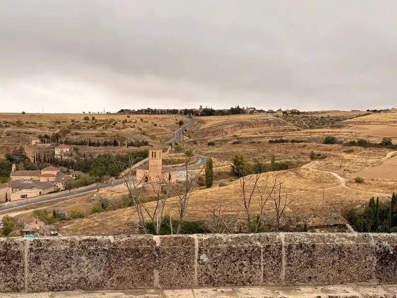 Campos de secano en los alrededores de Segovia